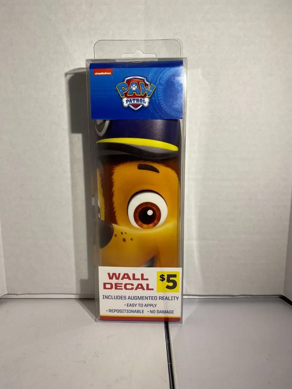 PAW PATROL Chase Wall Decal with FREE APP included 3D action!